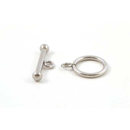 Stainless steel 15mm round toggle 